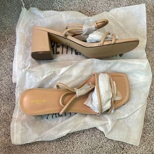 Pretty Little Thing Nude Kitten Heel